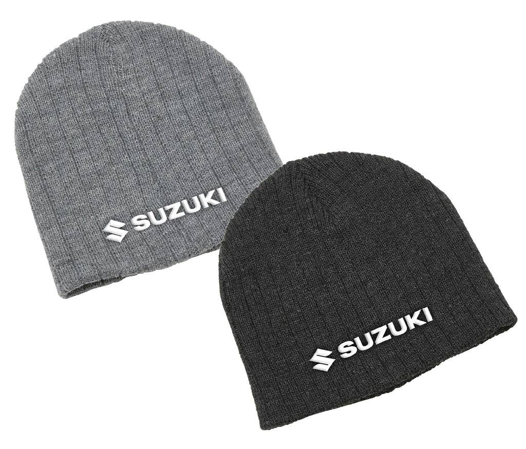 SUZUKI Heather Cable Knit Beanie
