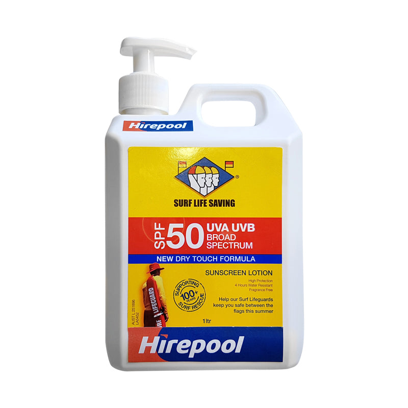 Hirepool Sunscreen