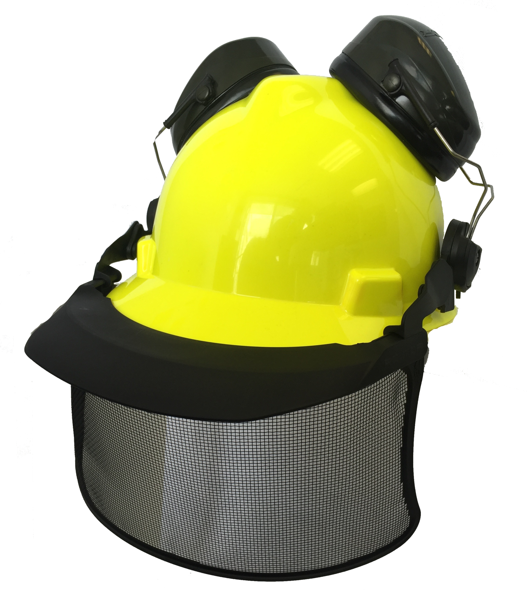 Hard Hat w/ Visor & Muffs