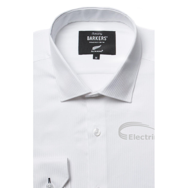 Mens Luxe Long Sleeve Shirt - White XS