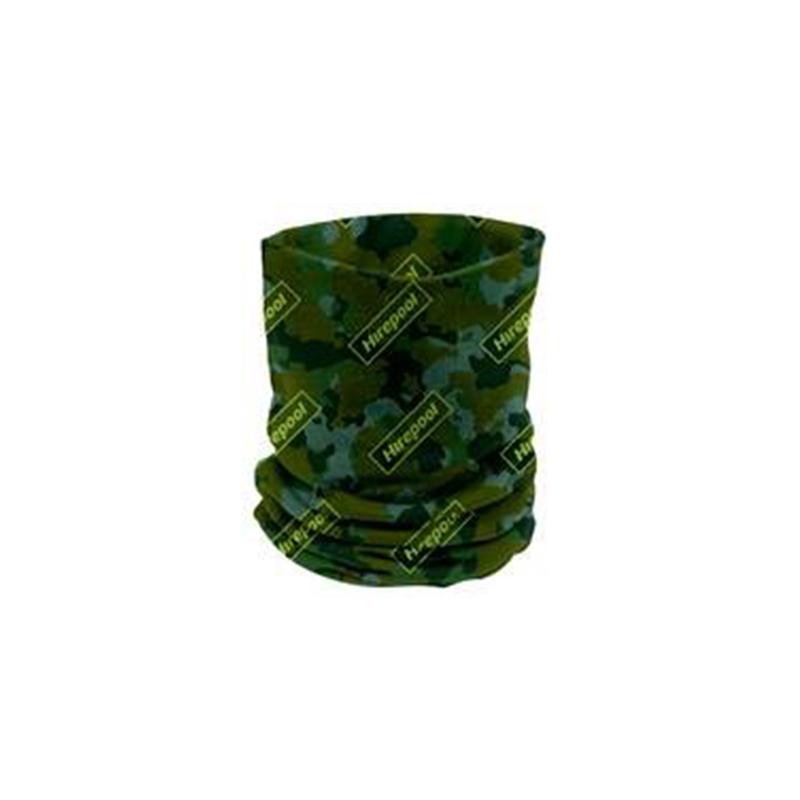 Hirepool Green Camo Bandana</br>Pack of 10