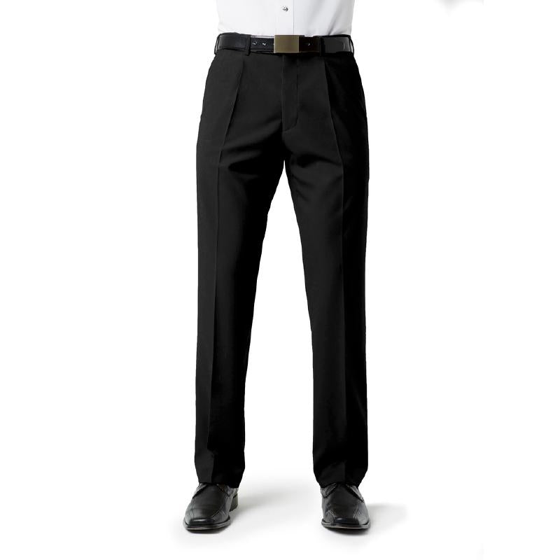 Mens Classic Pleat Front Pants