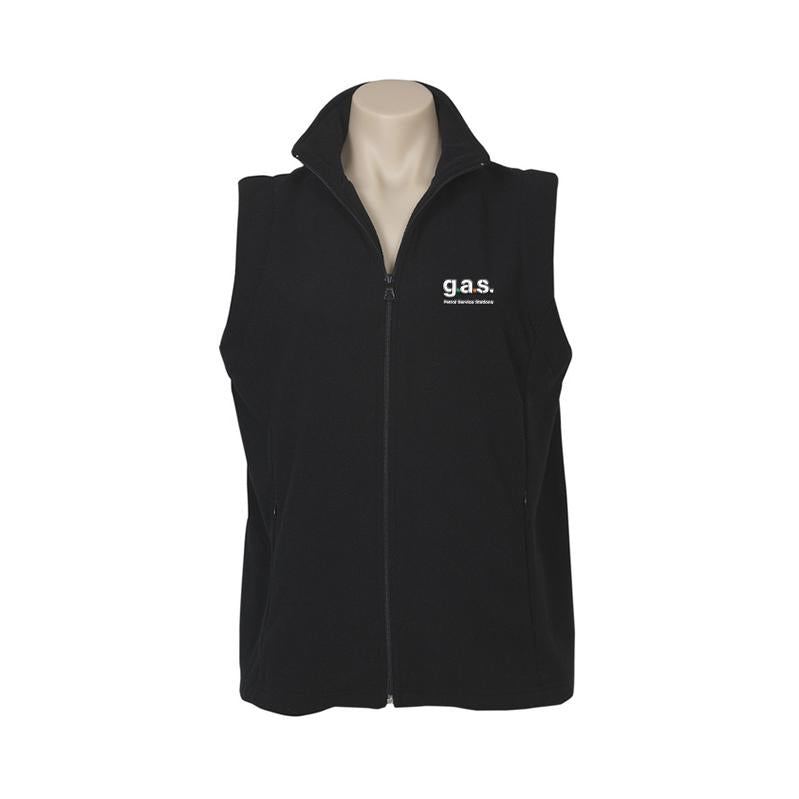 Ladies Plain Microfleece Vest 14