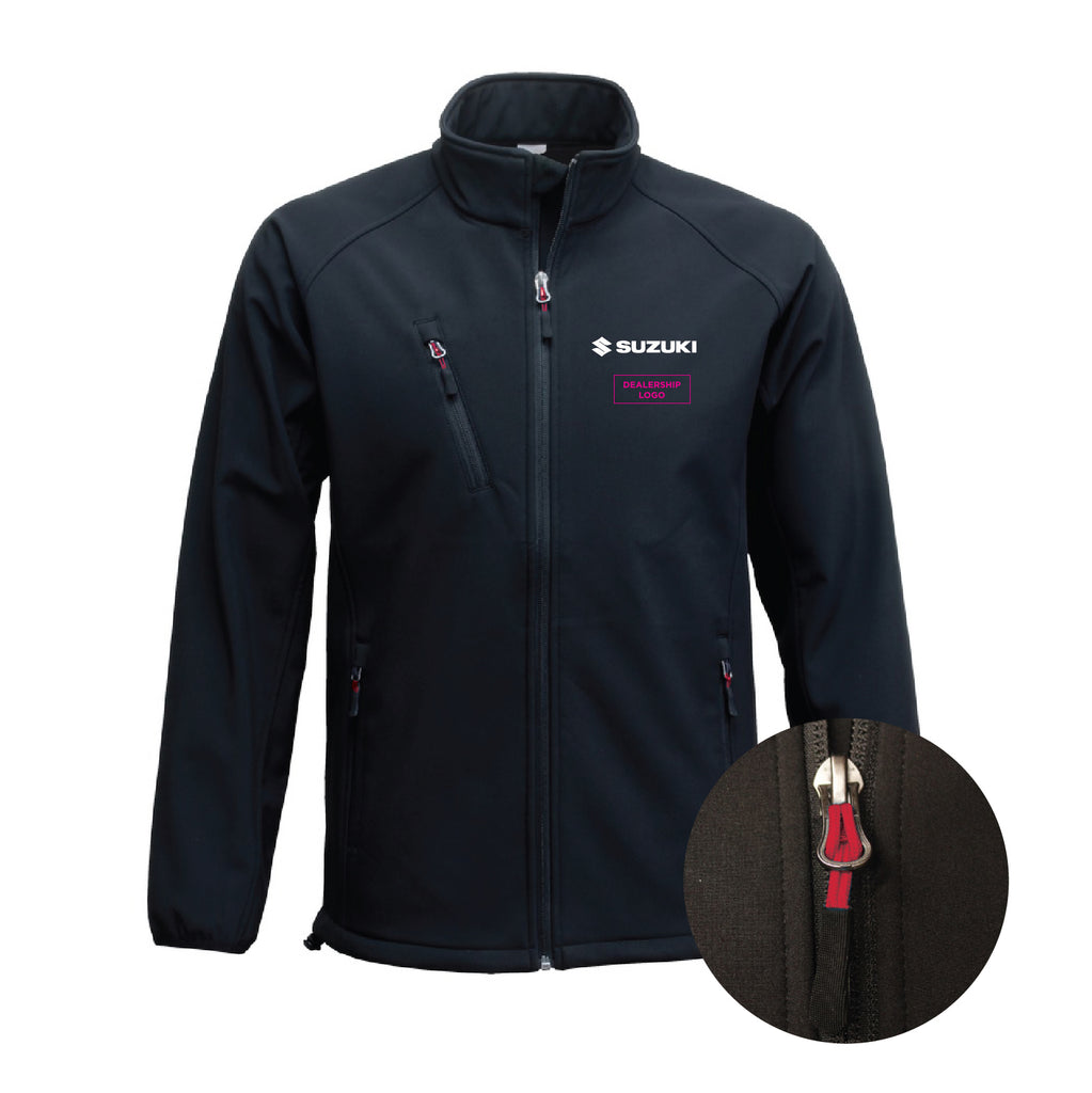 <p>Suzuki Dealers<p/> Softshell Jacket - Mens