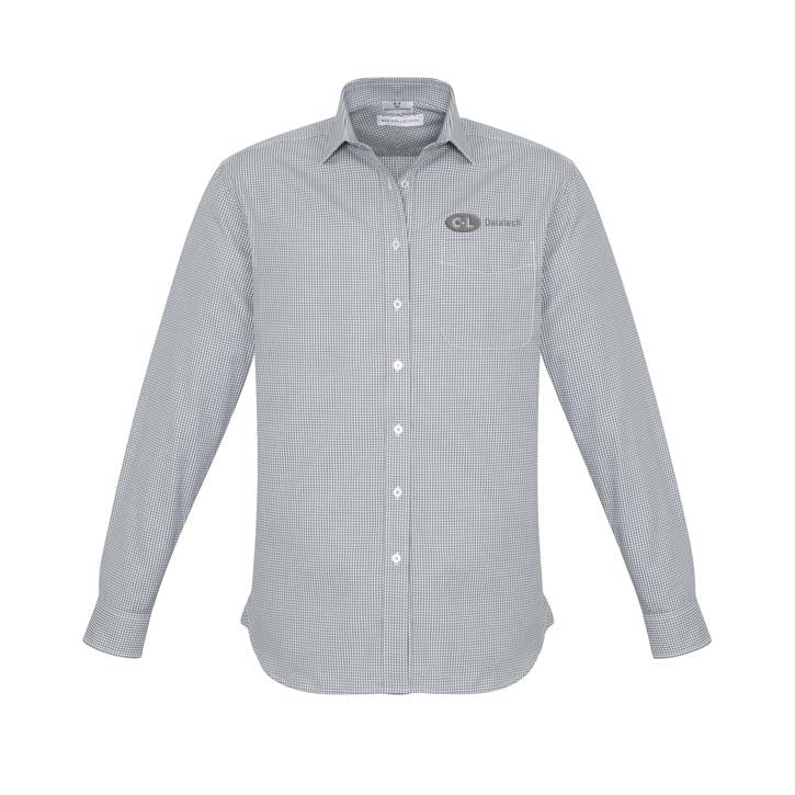 Ellison Long Sleeve Shirt - Silver XL