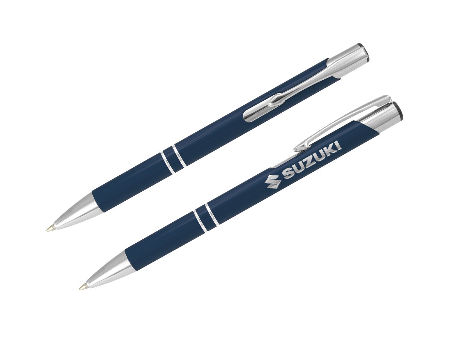 <p>Suzuki Metal Pen -  Blue<p/> (Pack of 100)