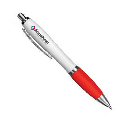 h. Aquaheat White Barrel Pen