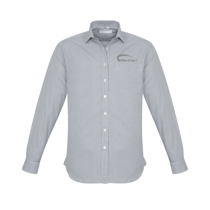 Ellison Long Sleeve Shirt - Silver