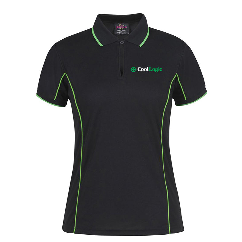Cool Logic Ladies Polo with Piping size 20