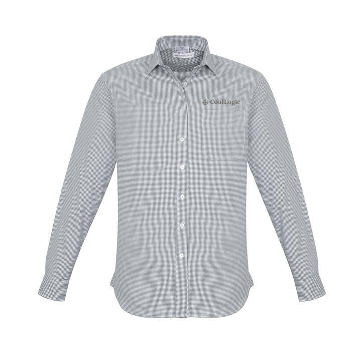 Ellison Long Sleeve Shirt - Silver XL