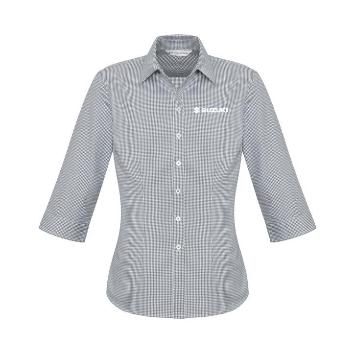 Ladies Ellison 3/4 Sleeve Shirt (Motor)